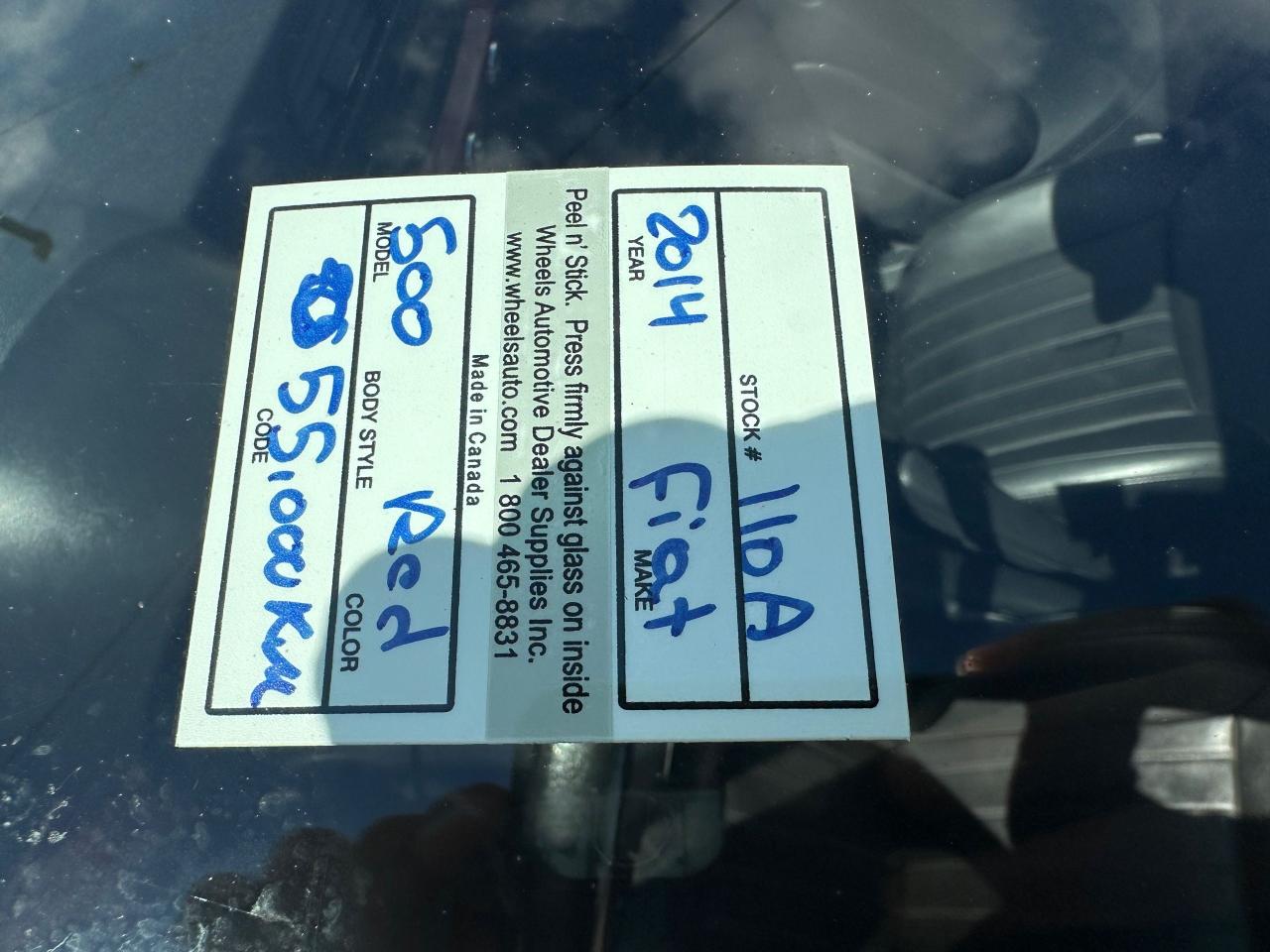 2014 Fiat 500 LOUNGE, AUTO, ONLY 55,000KMS, LEATHER, CERTIFIED - Photo #16