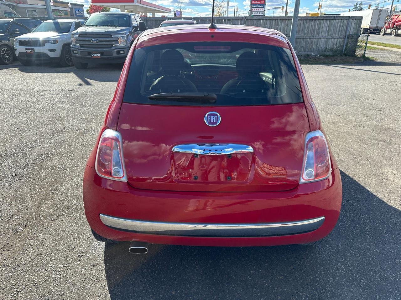 2014 Fiat 500 LOUNGE, AUTO, ONLY 55,000KMS, LEATHER, CERTIFIED - Photo #4