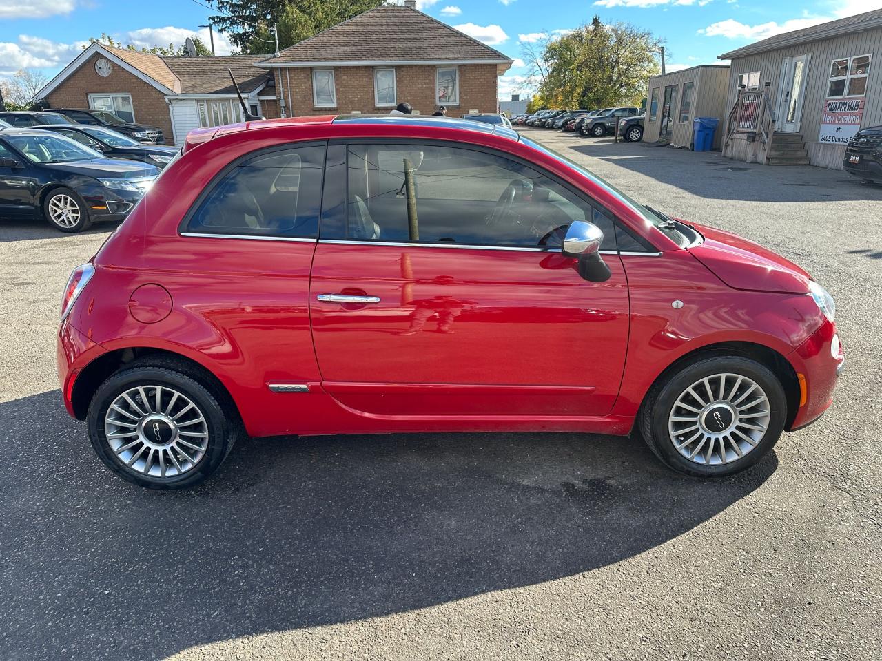 2014 Fiat 500 LOUNGE, AUTO, ONLY 55,000KMS, LEATHER, CERTIFIED - Photo #6
