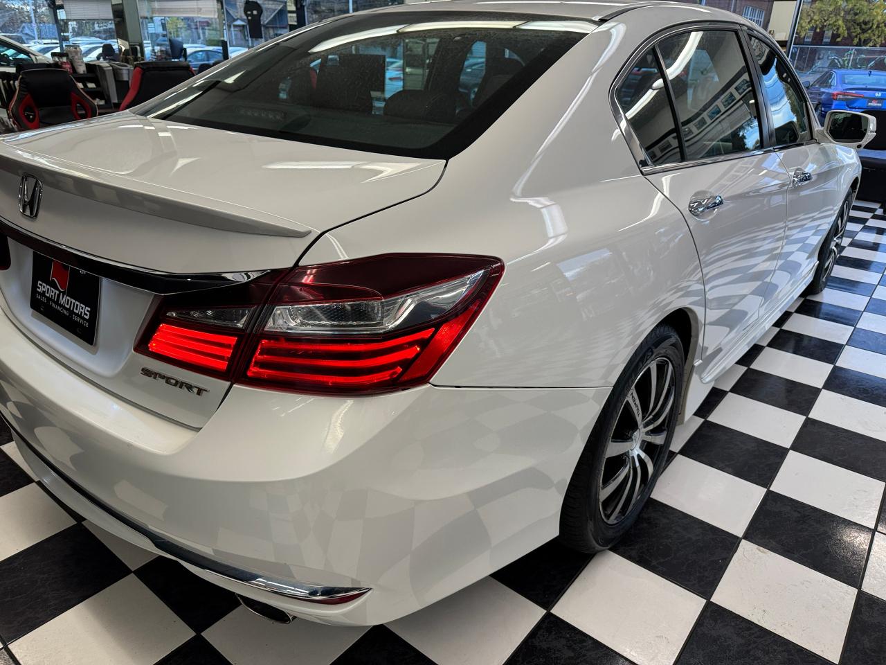 2017 Honda Accord Sport w/Honda Sensing+New Tires+Brakes+LaneKeep+AC Photo92