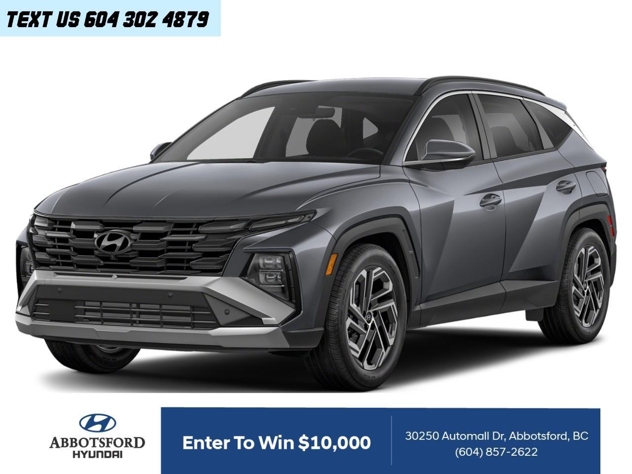 New 2025 Hyundai Tucson Plug-In Hybrid Ultimate DEALER DEMONSTRATOR UNIT! LOW MILEAGE! HUGE SAVINGS! for sale in Abbotsford, BC