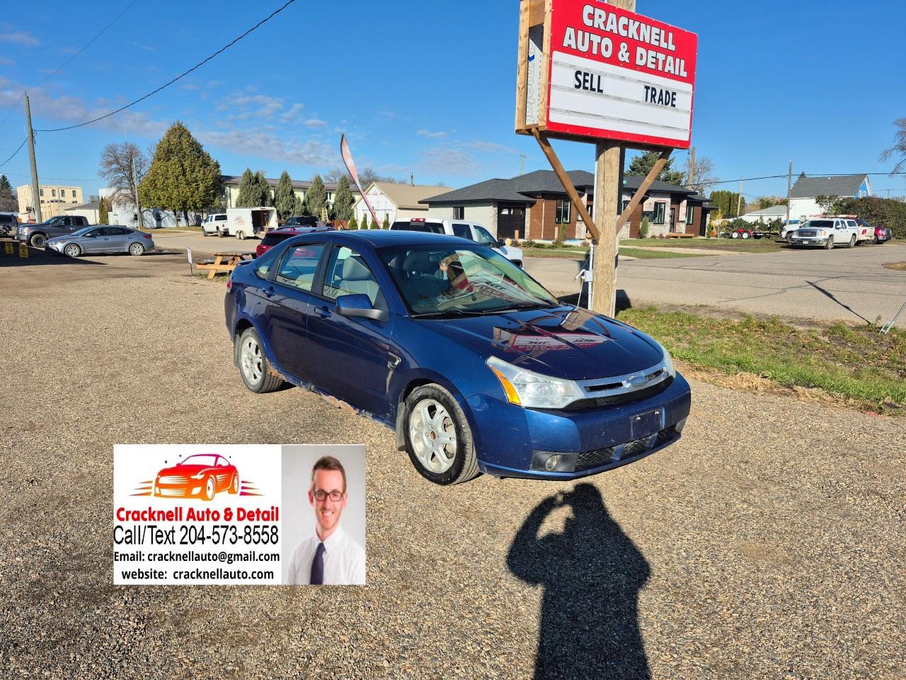 Used 2008 Ford Focus 4dr Sdn SES for sale in Carberry, MB
