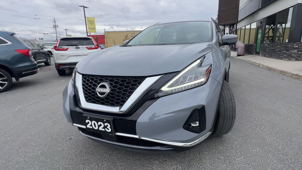 2023 Nissan Murano SL AWD, MOONROOF, HEATED LEATHER SEATS, POWER LIFTGATE, NAV, CRUISE CONTROL!! Photo2