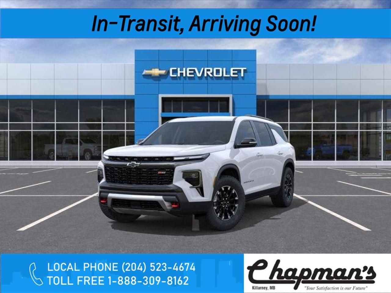 New 2026 Chevrolet Traverse Z71 for sale in Killarney, MB