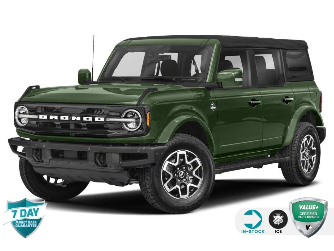 Used 2023 Ford Bronco Outer Banks EQUIP GRP 312A PKG | 4.7 FINAL DRIVE RATIO | TIRES for sale in Oakville, ON