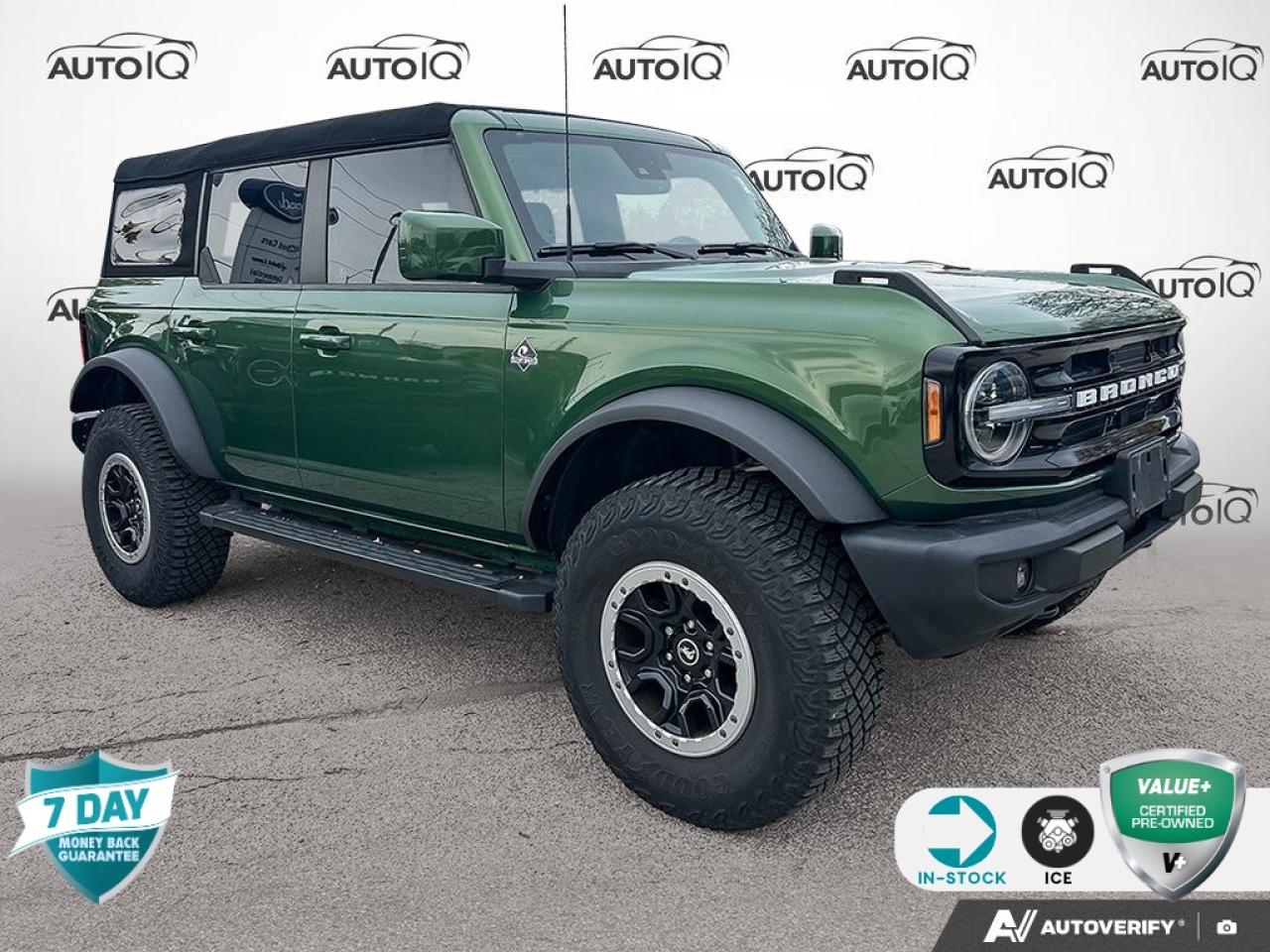 Used 2023 Ford Bronco Outer Banks EQUIP GRP 312A PKG | 4.7 FINAL DRIVE RATIO | TIRES for sale in Oakville, ON