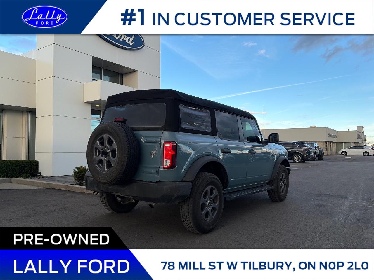 2023 Ford Bronco Big Bend Soft Roof, One Owner, Nav! Photo2