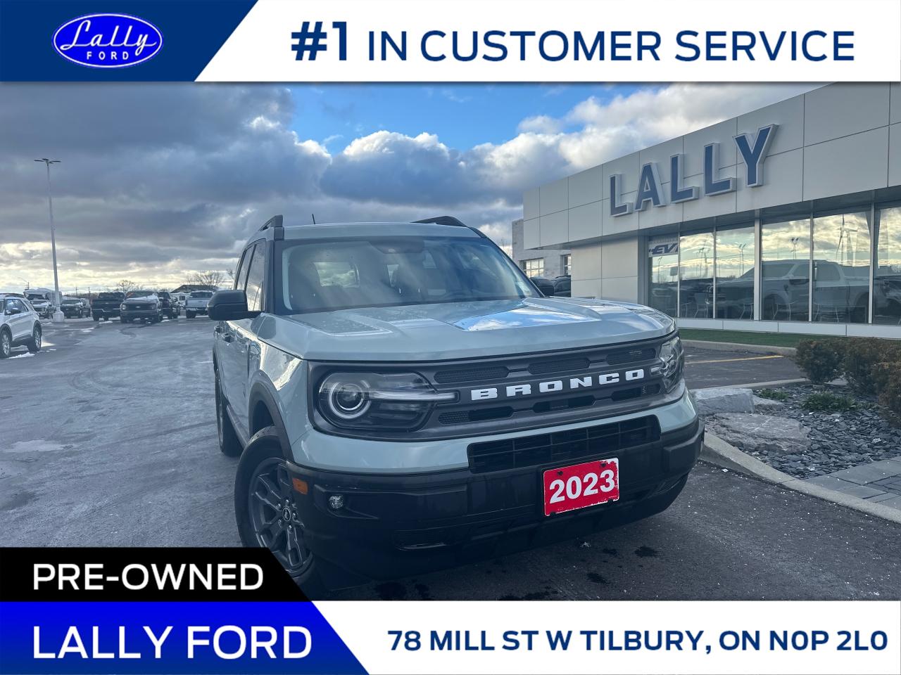 Used 2023 Ford Bronco Sport Big Bend ’s, Trailer Tow, One Owner! for sale in Tilbury, ON