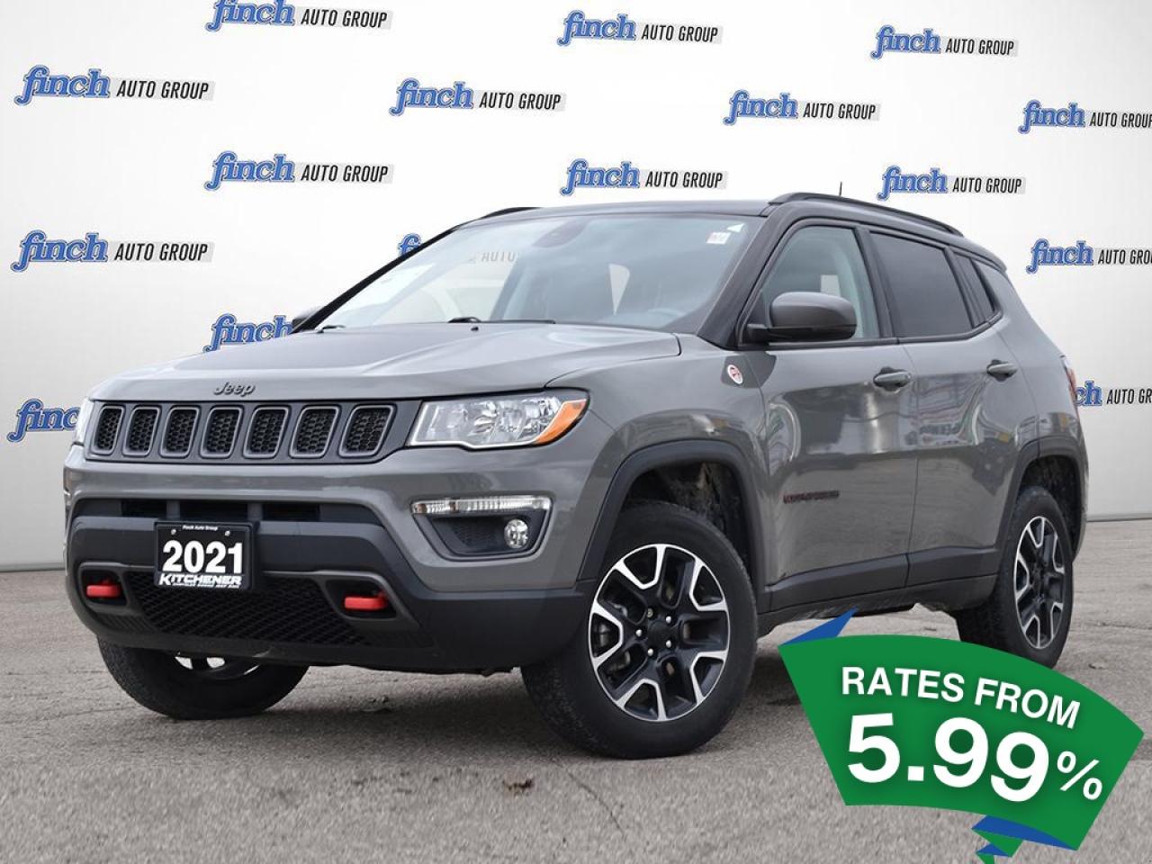 Used 2021 Jeep Compass Trailhawk One Owner | No Accidents | Sunroof for sale in Kitchener, ON