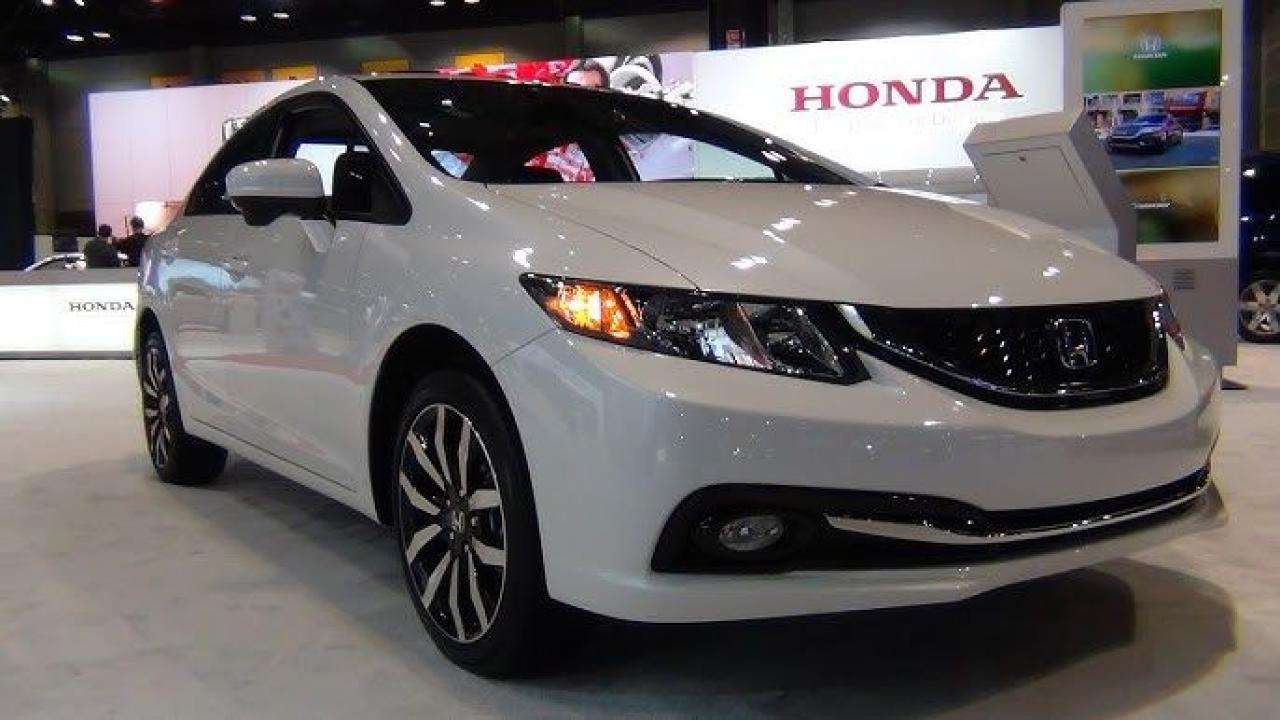 Used 2015 Honda Civic TOURING / LOADED / LEATHER / NAVI / CAM / ROOF /AC for sale in Scarborough, ON