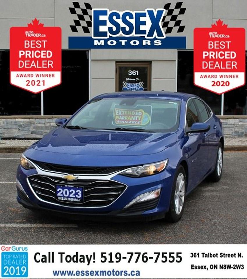2023 Chevrolet Malibu LT*Heated Seats*CarPlay*OnStar*Rear Cam*FWD