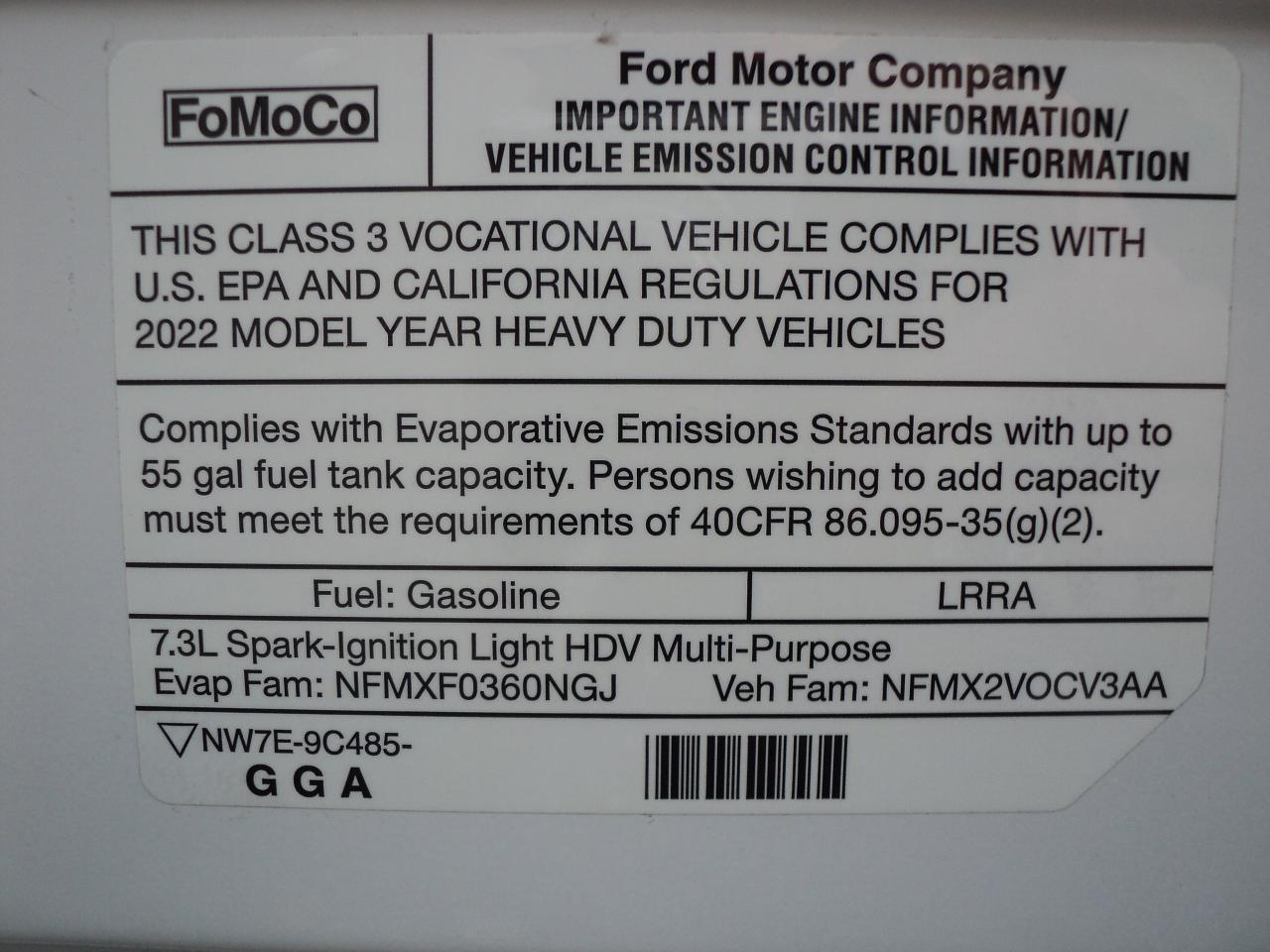 2023 Ford E-Series Cutaway E-450 CubeVan 7.3L8cylGas DRW 176" WB - Photo #34