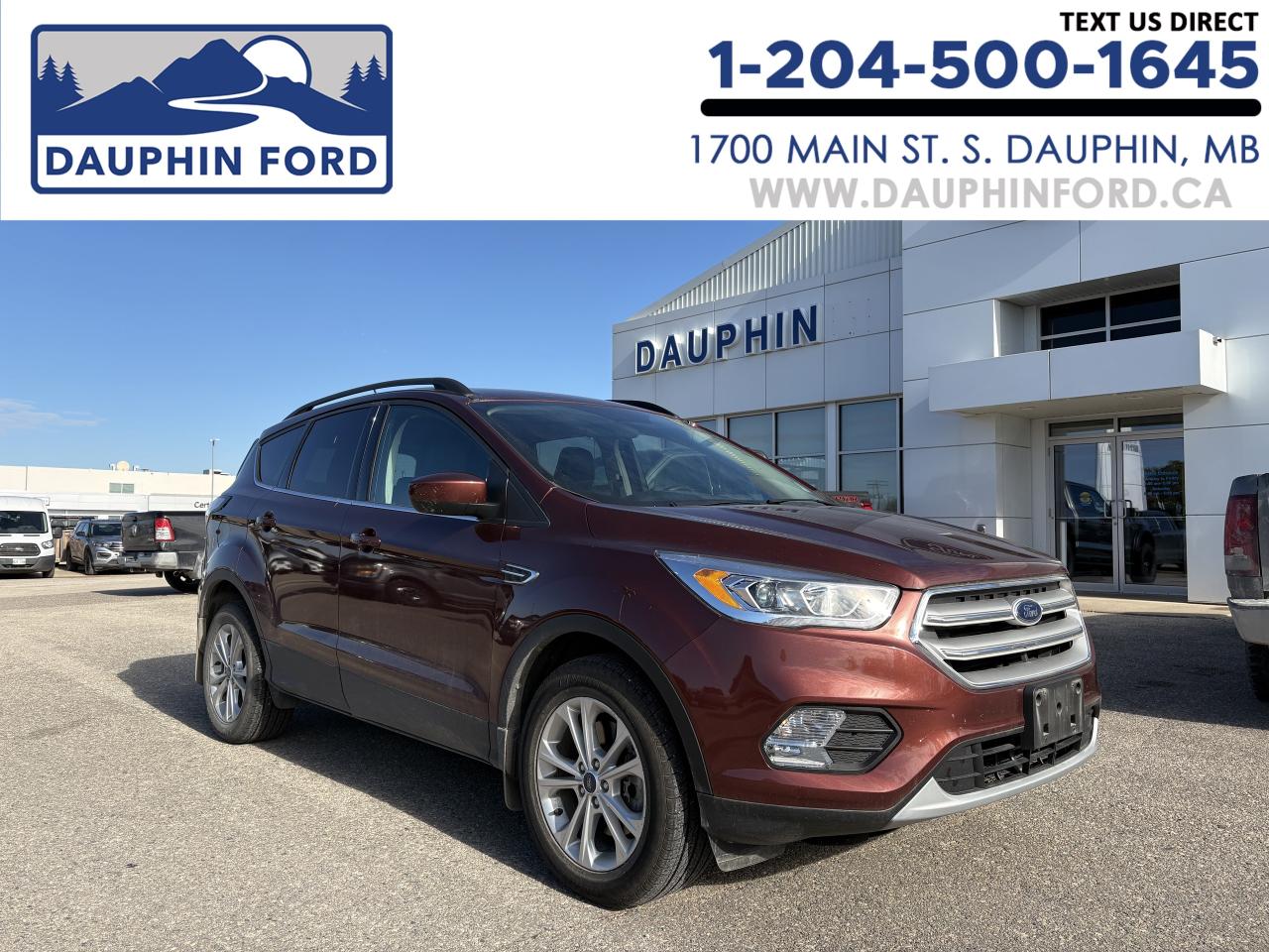 Used 2018 Ford Escape SEL for sale in Dauphin, MB