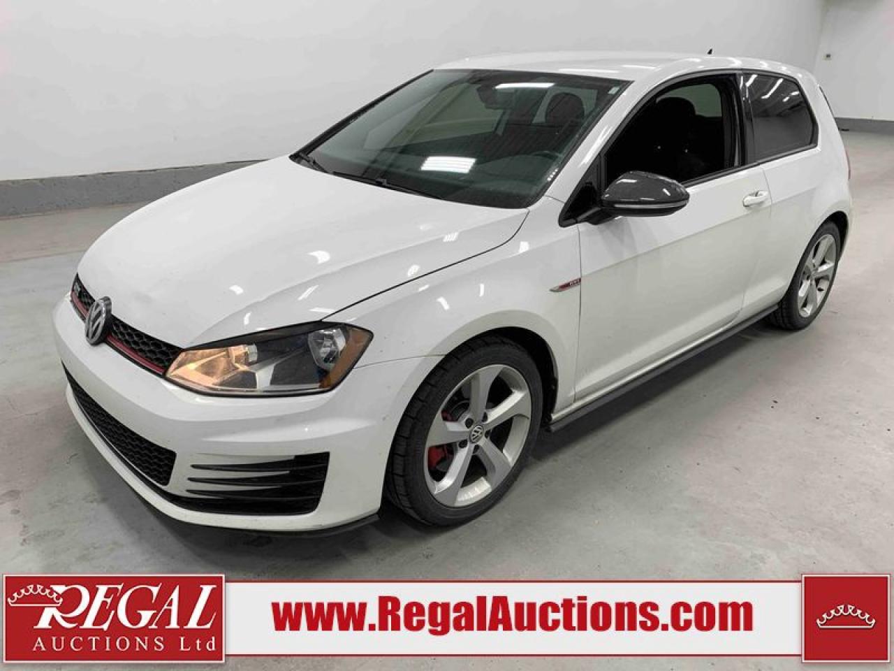 Used 2017 Volkswagen Golf GTI for sale in Calgary, AB