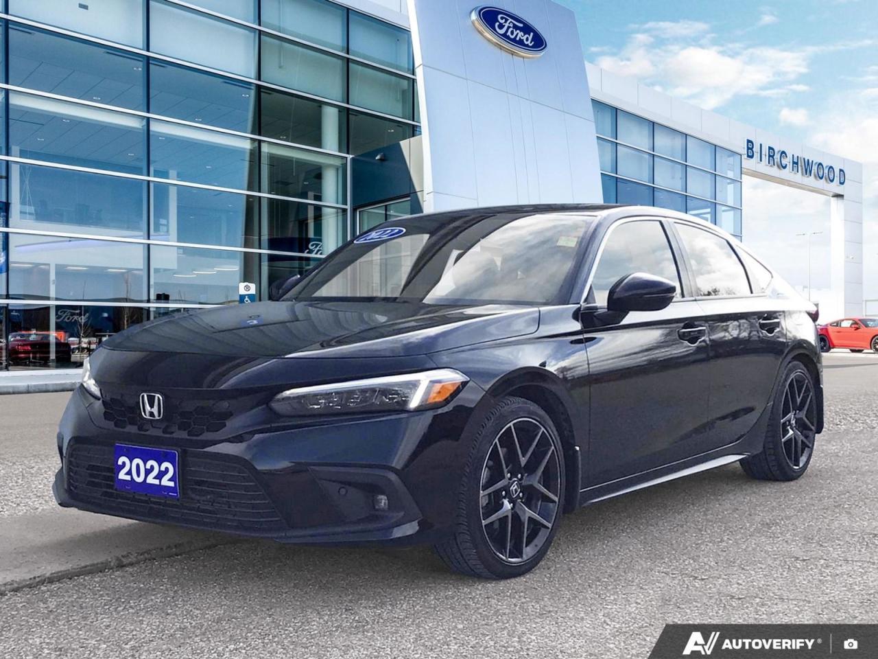 Used 2022 Honda Civic Hatchback Sport Touring Leather | Moonroof | Heated Steering for sale in Winnipeg, MB