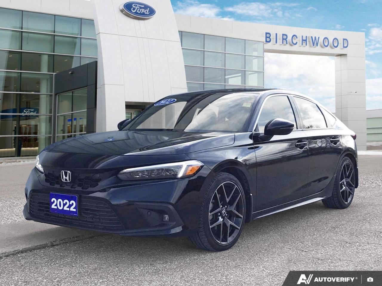 Used 2022 Honda Civic Sport Touring Leather | Moonroof | Heated Steering for sale in Winnipeg, MB