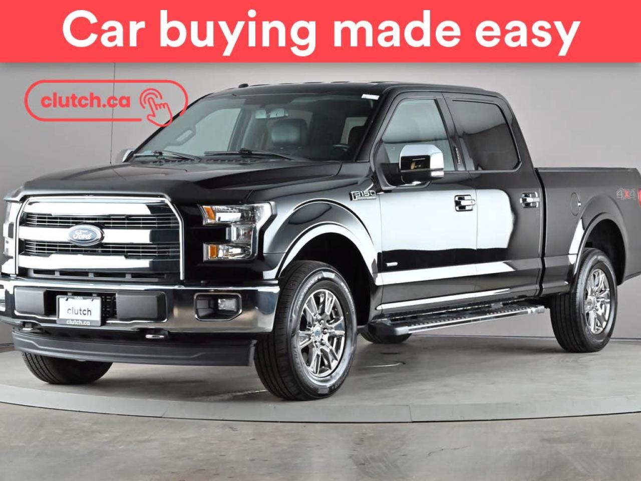 Used 2017 Ford F-150 Lariat SuperCrew 6 1/2 ft 4x4 w/ Apple CarPlay, Heated Front Seats, Rearview Cam for sale in Toronto, ON