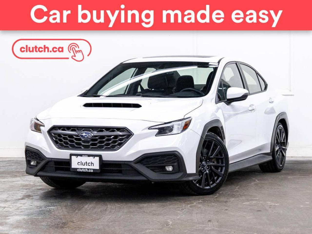 Used 2022 Subaru WRX Sport Tech AWD w/ Apple CarPlay & Android Auto, Nav, Power Moonroof for sale in Toronto, ON