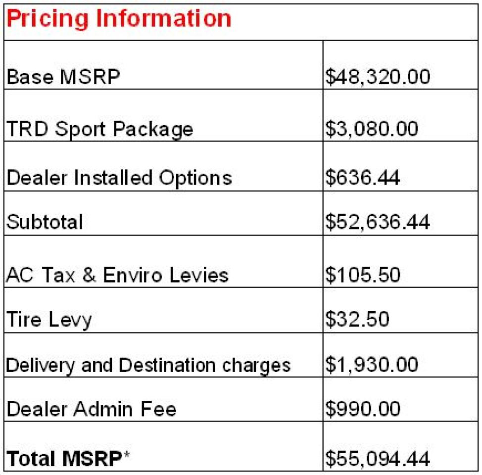 2025 Toyota Tacoma TRD Sport Photo