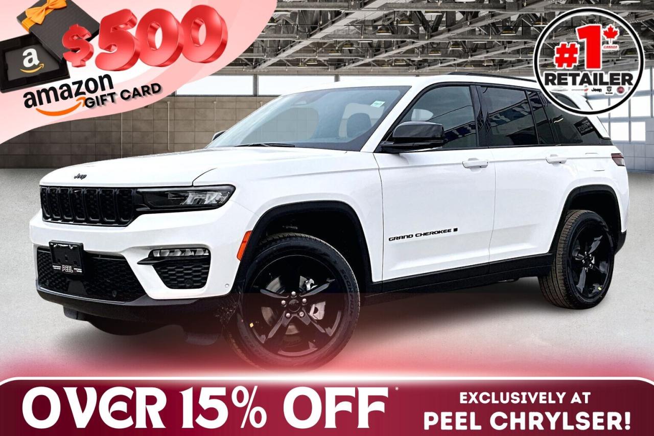 New 2025 Jeep Grand Cherokee LIMITED | Black App Pkg | Pano Roof | Tow Pkg for sale in Mississauga, ON