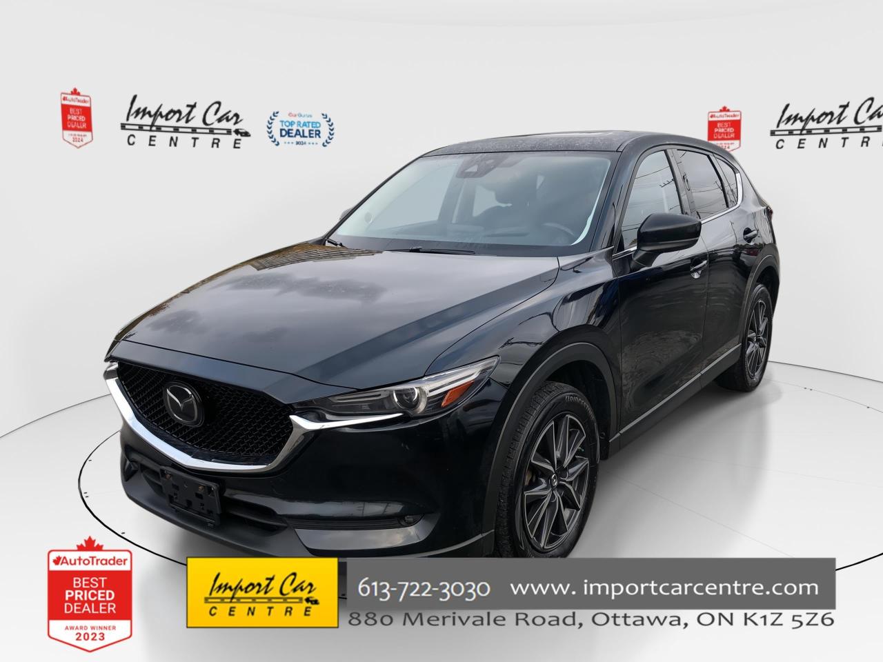 Used 2018 Mazda CX-5 GT LEATHER, ROOF, NAVI, BOSE SOUND, HTD.SEATS, BK. for sale in Ottawa, ON
