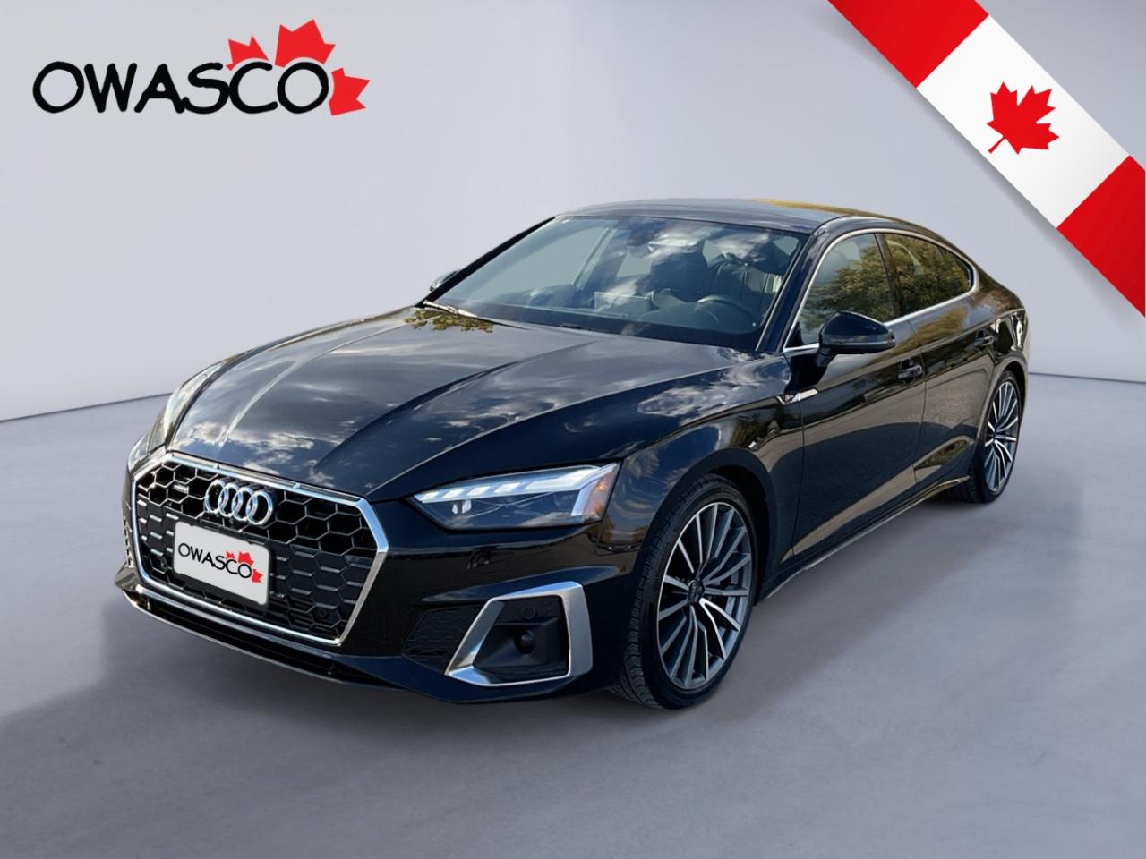 Used 2024 Audi A5 Sportback 2.0T Technik! S-Line Spotback! Great kms! for sale in Whitby, ON