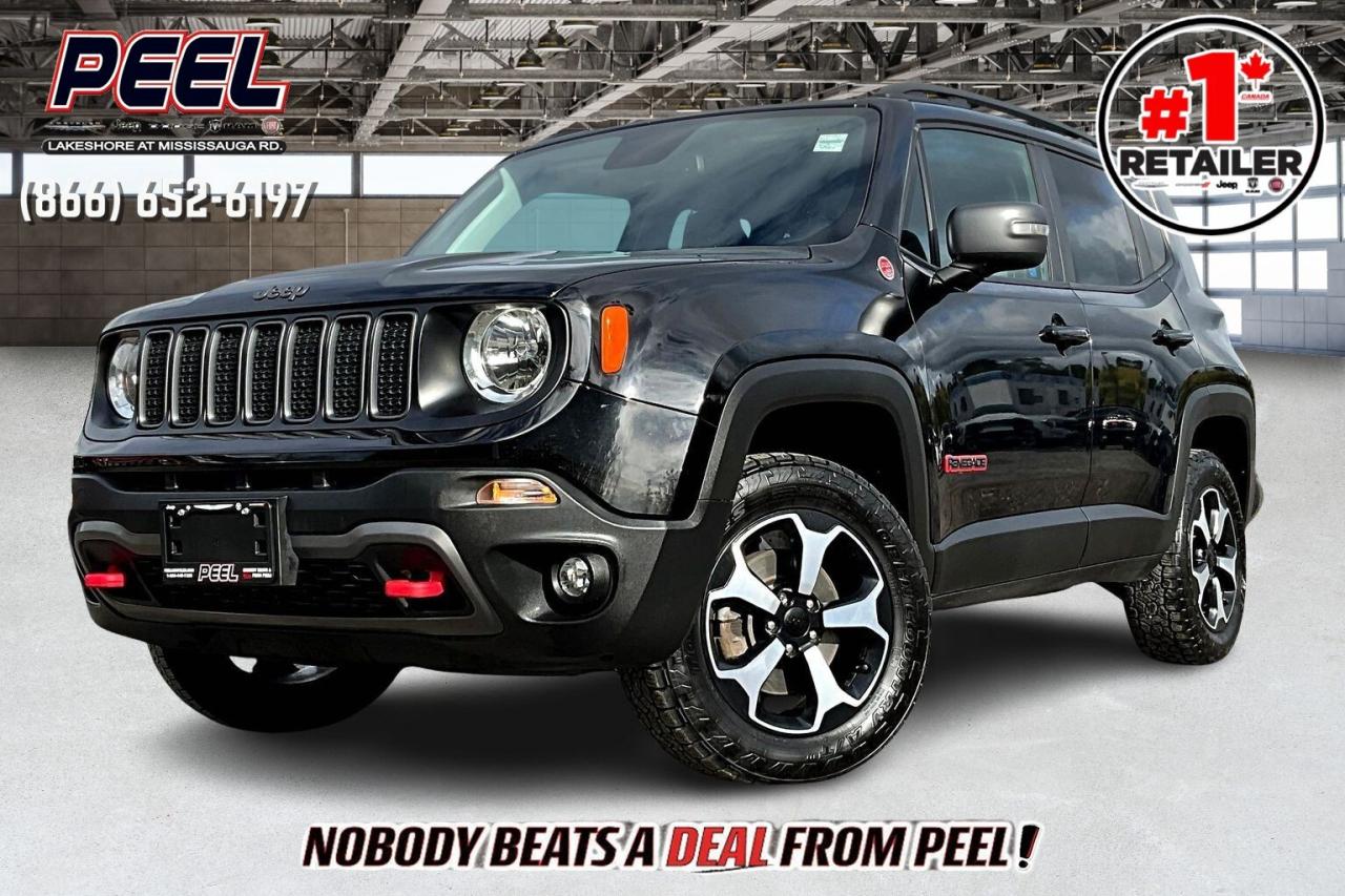Used 2019 Jeep Renegade Trailhawk | Heated Leather | Open Air Roof | 4X4 for sale in Mississauga, ON
