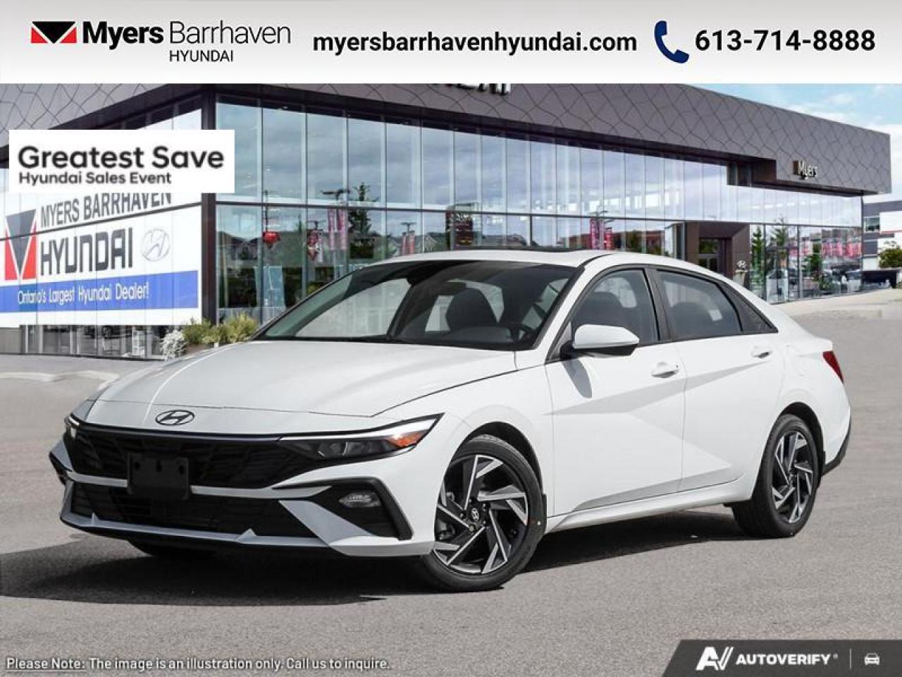 New 2026 Hyundai Elantra Preferred w/Tech Pkg for sale in Nepean, ON