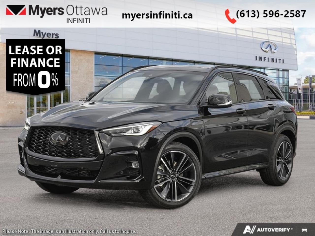 New 2025 Infiniti QX50 sport for sale in Ottawa, ON