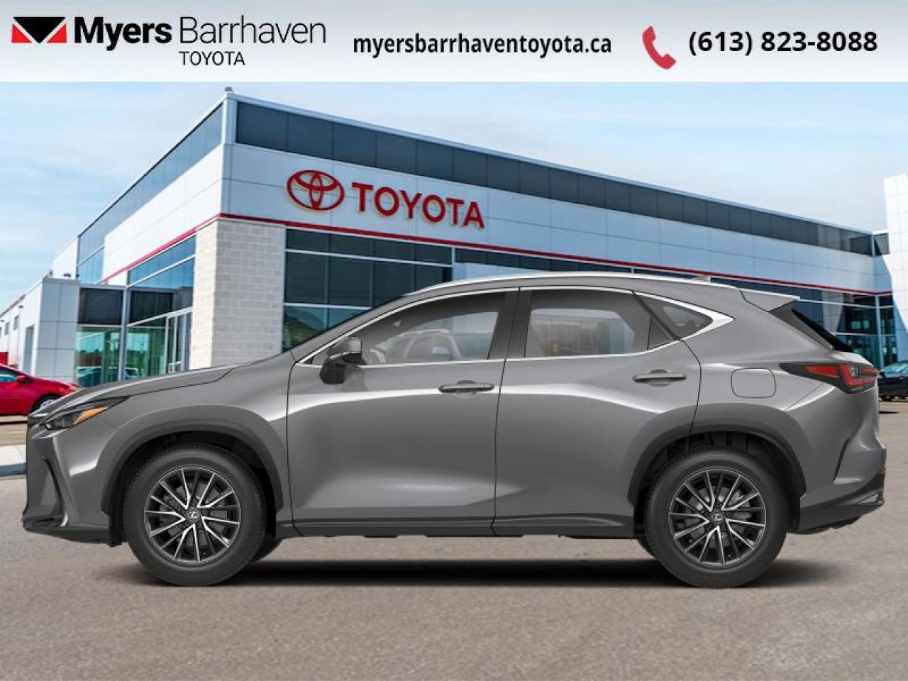 <b>Sunroof, Leather Seats, Cooled Seats, Navigation, Memory Seats, Heated Seats, Heated Steering Wheel, 4G Wi-Fi, Android Auto, Apple CarPlay, Wireless Charging, Power Liftgate, Lane Keep Assist, Blind Spot Detection</b><br> <br>    Luxury crossovers are a dime a dozen, but take one look at this Lexus NX and its clear this one is something special. This  2022 Lexus NX is fresh on our lot in Ottawa. <br> <br>The Lexus NX is a bold, expertly crafted take on the luxury compact SUV. The brilliant engineering of the NX gives it a satisfying blend of performance and fuel efficiency. One look is all it takes to understand that Lexus NX is a different kind of luxury SUV. From its diamond-shaped exterior to the supple layers of leather that cloak the interior, this 2022 Lexus NX brings seemingly incompatible concepts and elements into a harmonious whole. This  SUV has 63,158 kms. Its  silver in colour  . It has an automatic transmission and is powered by a  smooth engine. <br> <br> Our NXs trim level is 350. This Luxury NX makes sure every drive is a beautiful experience with a sunroof, heated and cooled leather seats with memory settings, wireless charging, intuitive parking assist, a remote power liftgate, and ambient interior lighting. With a heated steering wheel, you will always stay cozy in your NX that offers wi-fi, wireless Android Auto, and wireless Apple CarPlay to play your favorite tunes. Navigation makes sure you always get to your destination, while impeccable style and beautiful aluminum wheels make sure you look good doing it. Proximity keys and fog lamps provide endless convenience while distance pacing cruise with stop and go, blind spot detection, lane keep assist, automatic braking, evasion assist, lane change assist, emergency steering assist, and a rear view camera helps you stay safe. <br> <br>To apply right now for financing use this link : <a href=https://www.myersbarrhaventoyota.ca/quick-approval/ target=_blank>https://www.myersbarrhaventoyota.ca/quick-approval/</a><br><br> <br/><br>At Myers Barrhaven Toyota we pride ourselves in offering highly desirable pre-owned vehicles. We truly hand pick all our vehicles to offer only the best vehicles to our customers. No two used cars are alike, this is why we have our trained Toyota technicians highly scrutinize all our trade ins and purchases to ensure we can put the Myers seal of approval. Every year we evaluate 1000s of vehicles and only 10-15% meet the Myers Barrhaven Toyota standards. At the end of the day we have mutual interest in selling only the best as we back all our pre-owned vehicles with the Myers *LIFETIME ENGINE TRANSMISSION warranty. Thats right *LIFETIME ENGINE TRANSMISSION warranty, were in this together! If we dont have what youre looking for not to worry, our experienced buyer can help you find the car of your dreams! Ever heard of getting top dollar for your trade but not really sure if you were? Here we leave nothing to chance, every trade-in we appraise goes up onto a live online auction and we get buyers coast to coast and in the USA trying to bid for your trade. This means we simultaneously expose your car to 1000s of buyers to get you top trade in value. <br>We service all makes and models in our new state of the art facility where you can enjoy the convenience of our onsite restaurant, service loaners, shuttle van, free Wi-Fi, Enterprise Rent-A-Car, on-site tire storage and complementary drink. Come see why many Toyota owners are making the switch to Myers Barrhaven Toyota. <br>*LIFETIME ENGINE TRANSMISSION WARRANTY NOT AVAILABLE ON VEHICLES WITH KMS EXCEEDING 140,000KM, VEHICLES 8 YEARS & OLDER, OR HIGHLINE BRAND VEHICLE(eg. BMW, INFINITI. CADILLAC, LEXUS...)<br> Come by and check out our fleet of 110+ used cars and trucks and 20+ new cars and trucks for sale in Ottawa.  o~o