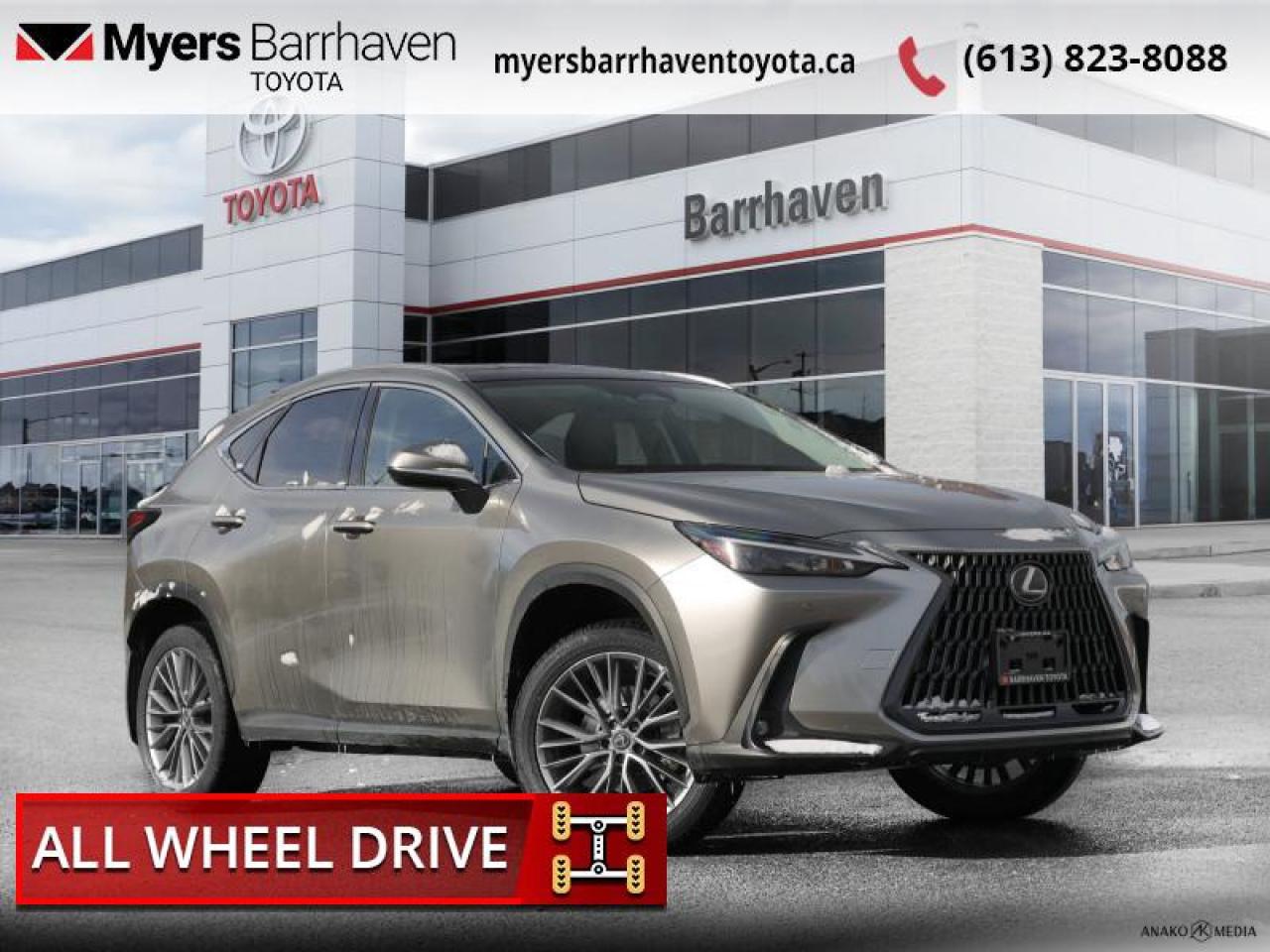 Used 2022 Lexus NX 350  - $313 B/W for sale in Ottawa, ON
