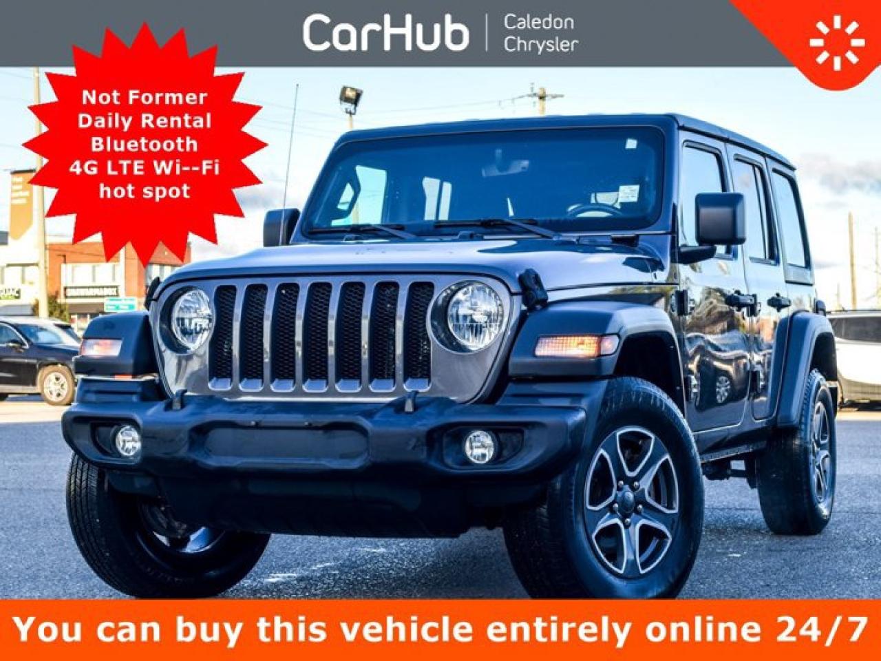 2022 Jeep Wrangler Unlimited Sport Freedom Top Navigation R-Start Apple Carplay Photo0