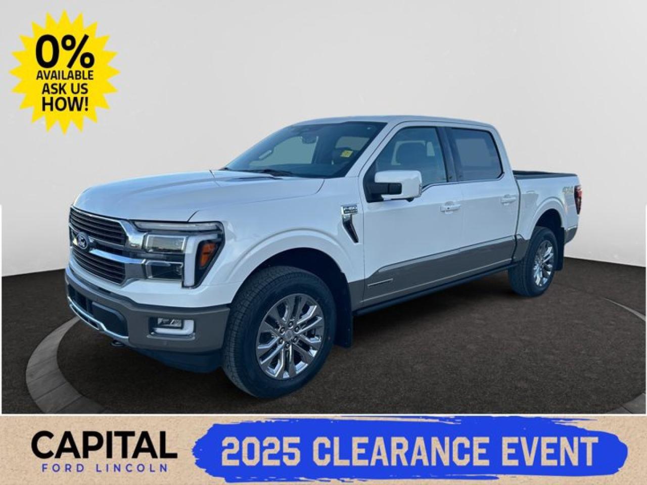 New 2025 Ford F-150 King Ranch for sale in Regina, SK