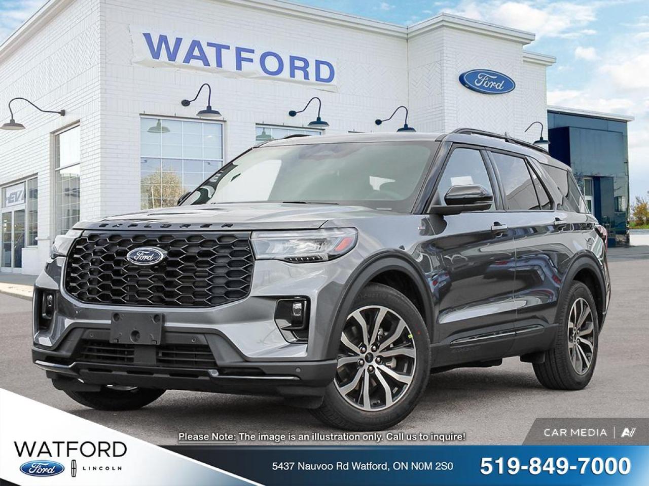 New 2026 Ford Explorer ST-Line for sale in Watford, ON