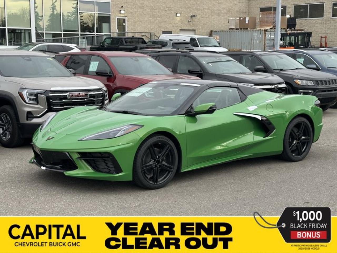 New 2026 Chevrolet Corvette 1LT for sale in Calgary, AB