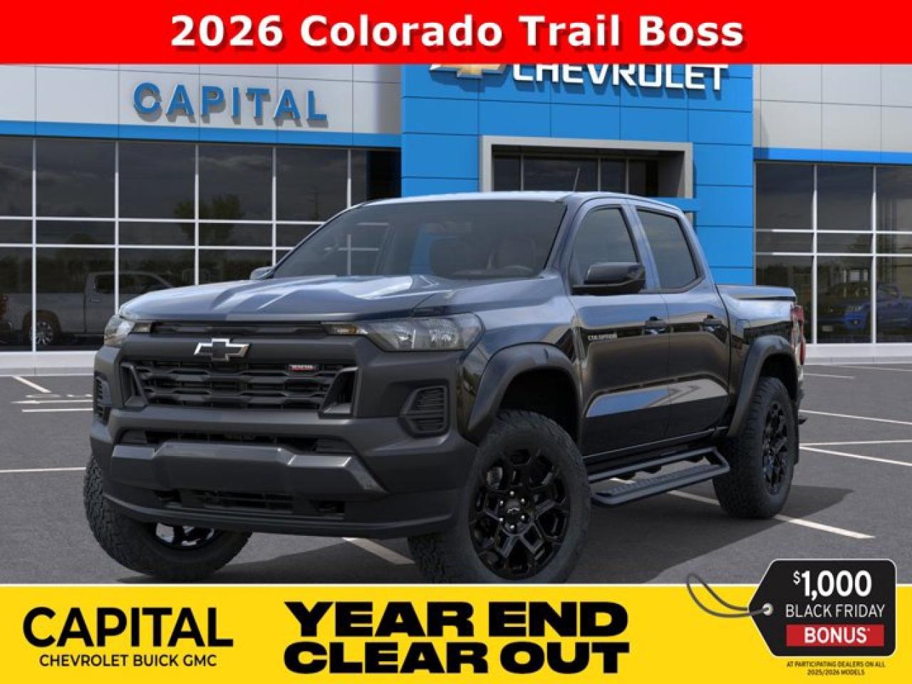 New 2026 Chevrolet Colorado 4WD Trail Boss for sale in Calgary, AB