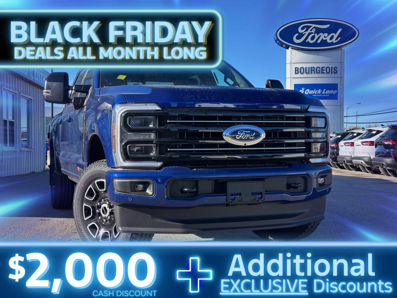 New 2026 Ford F-250 Super Duty SRW PLATINUM 4WD CREW CAB 6.75' BOX for sale in Midland, ON