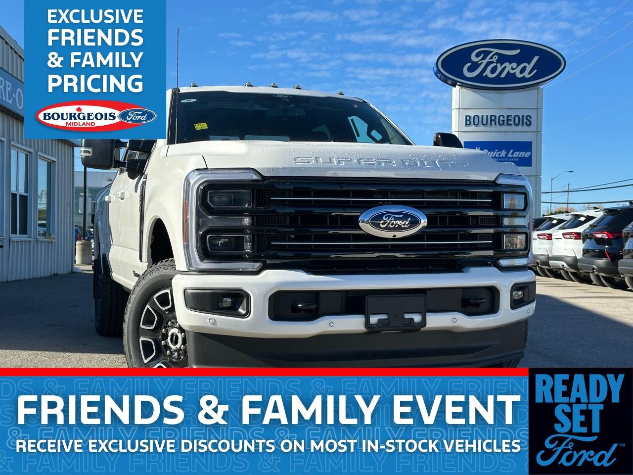 New 2026 Ford F-250 Super Duty SRW PLATINUM 4WD CREW CAB 6.75' BOX for sale in Midland, ON