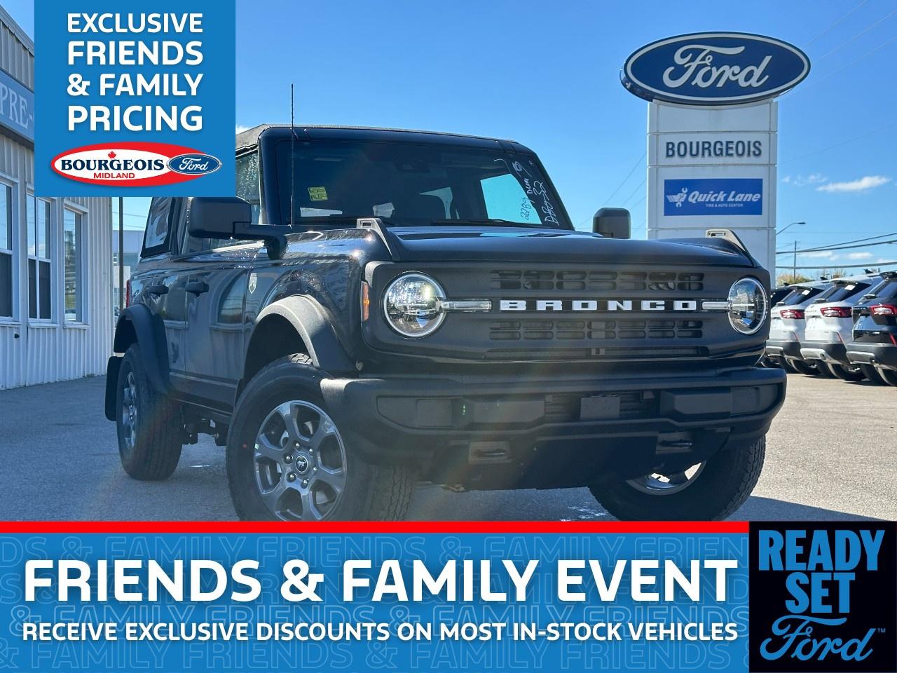 New 2025 Ford Bronco Big Bend 4 Door 4x4 for sale in Midland, ON