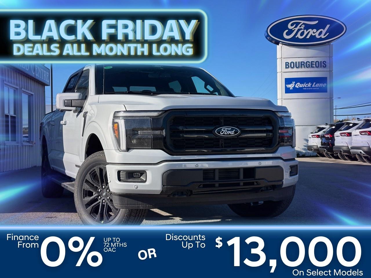 New 2025 Ford F-150 Lariat 4WD SuperCrew 5.5' Box for sale in Midland, ON