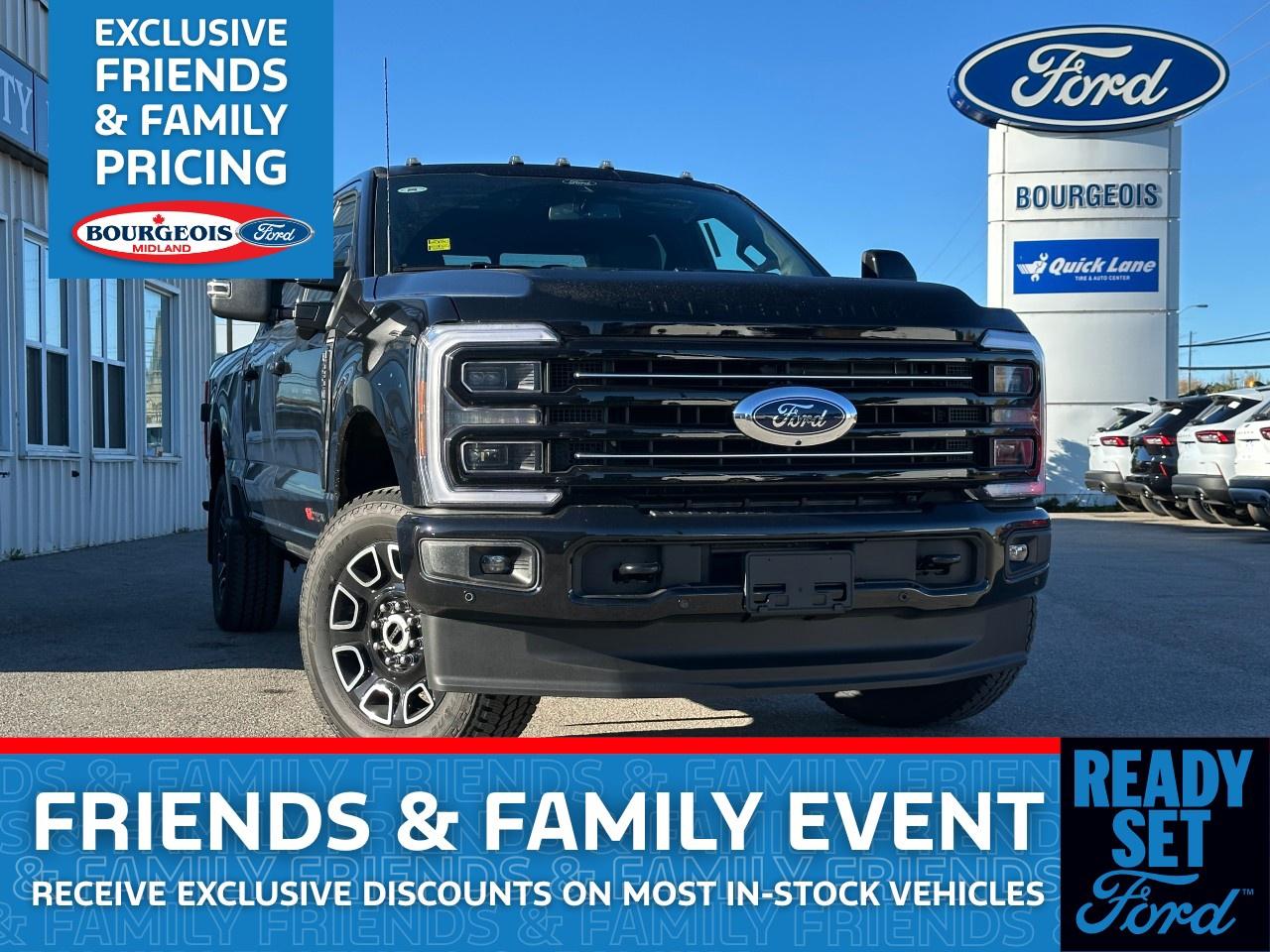 New 2026 Ford F-250 Super Duty SRW PLATINUM 4WD CREW CAB 6.75' BOX for sale in Midland, ON