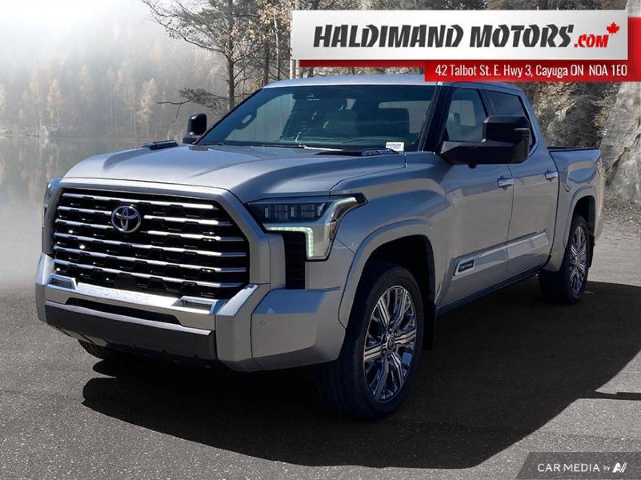 Used 2023 Toyota Tundra Capstone Hybrid 4X4 for sale in Cayuga, ON