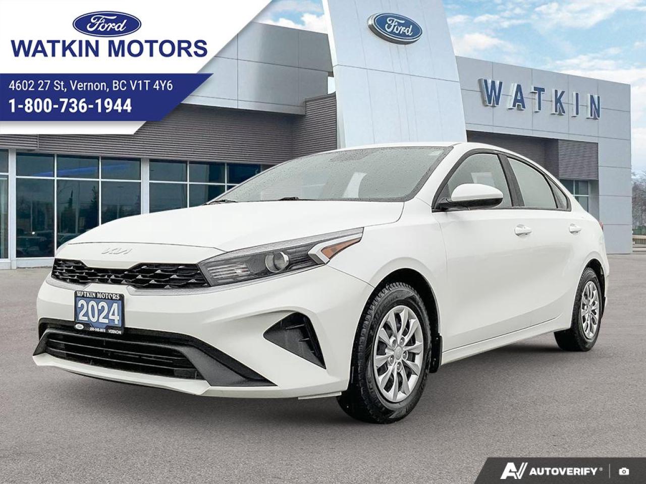 Used 2024 Kia Forte Sedan LX for sale in Vernon, BC