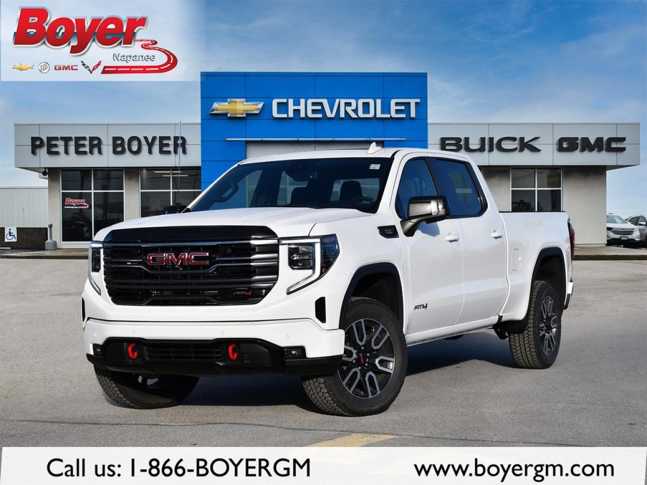 New 2026 GMC Sierra 1500 Crew Cab Standard Box 4-Wheel Drive AT4 for sale in Napanee, ON