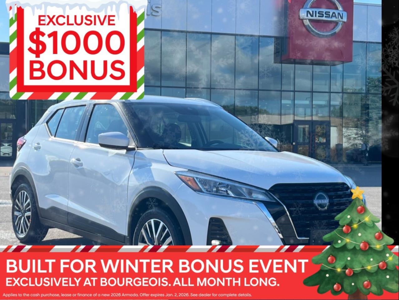 New 2025 Nissan Kicks Play SV FWD for sale in Midland, ON