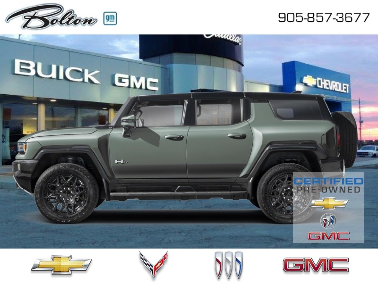 Used 2024 GMC HUMMER EV SUV 3X GM CERTIFIED PRE-OWNED PROGRAM - FINANCE @ 4.99% for sale in Bolton, ON
