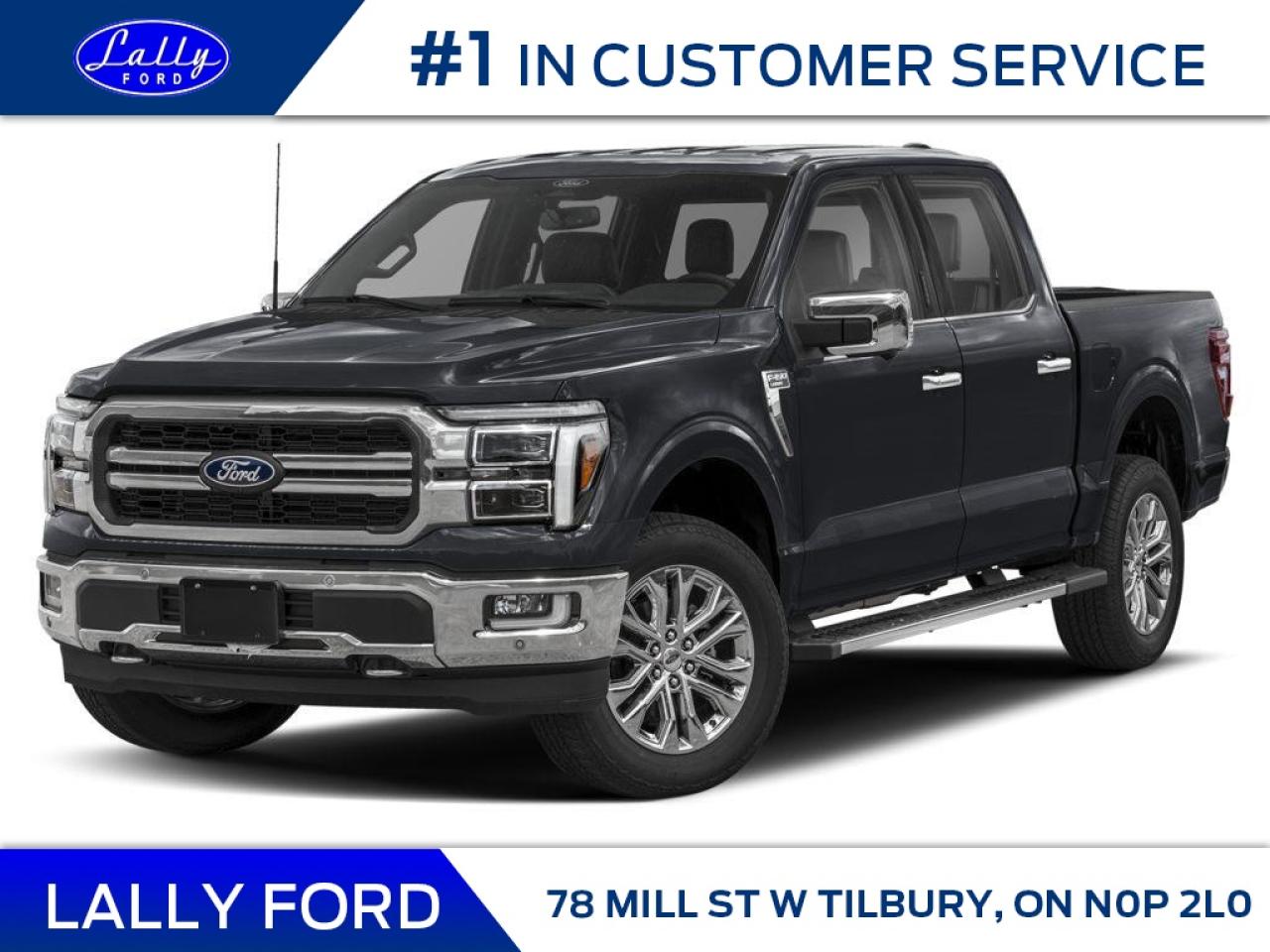 New 2025 Ford F-150 Lariat for sale in Tilbury, ON