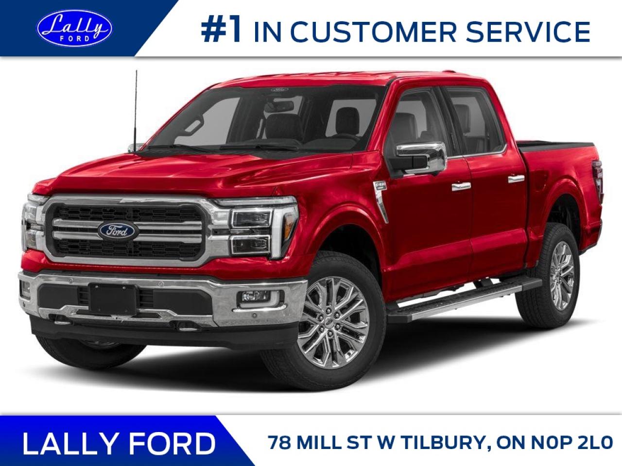 New 2025 Ford F-150 Lariat for sale in Tilbury, ON