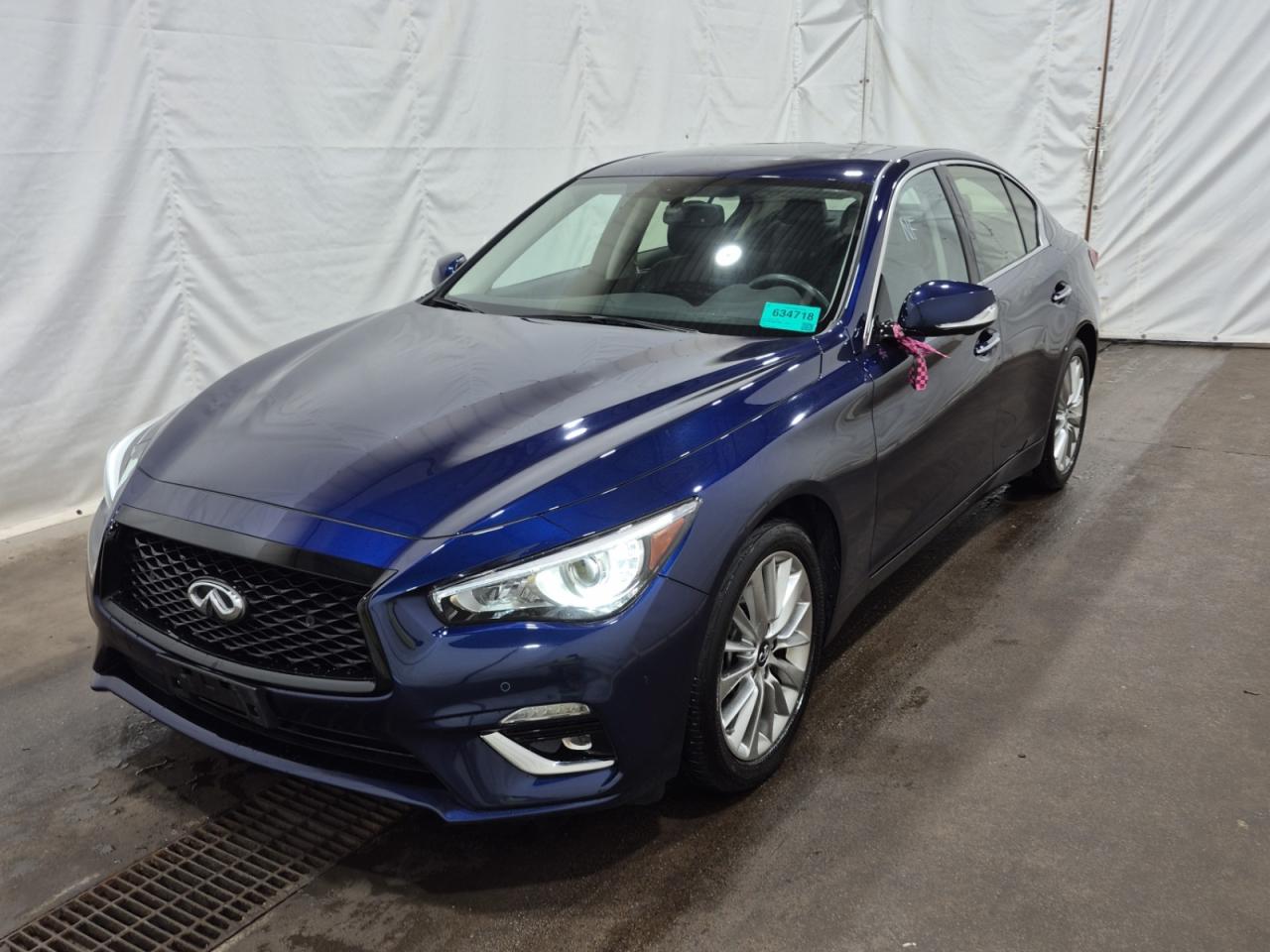 Used 2021 Infiniti Q50 LUXE | NO ACCIDENTS | 15 INFINITI SERV RECS for sale in Kitchener, ON