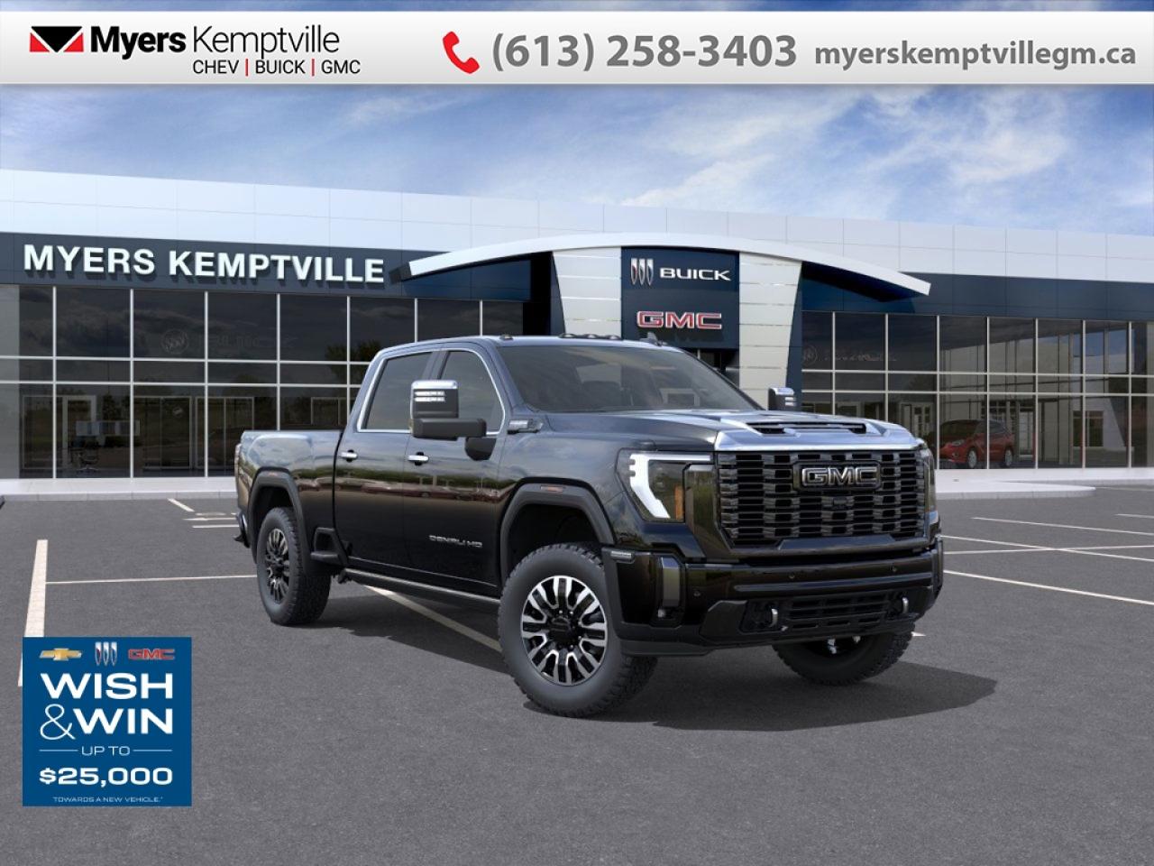 New 2026 GMC Sierra 2500 HD Denali Ultimate  - Leather Seats for sale in Kemptville, ON